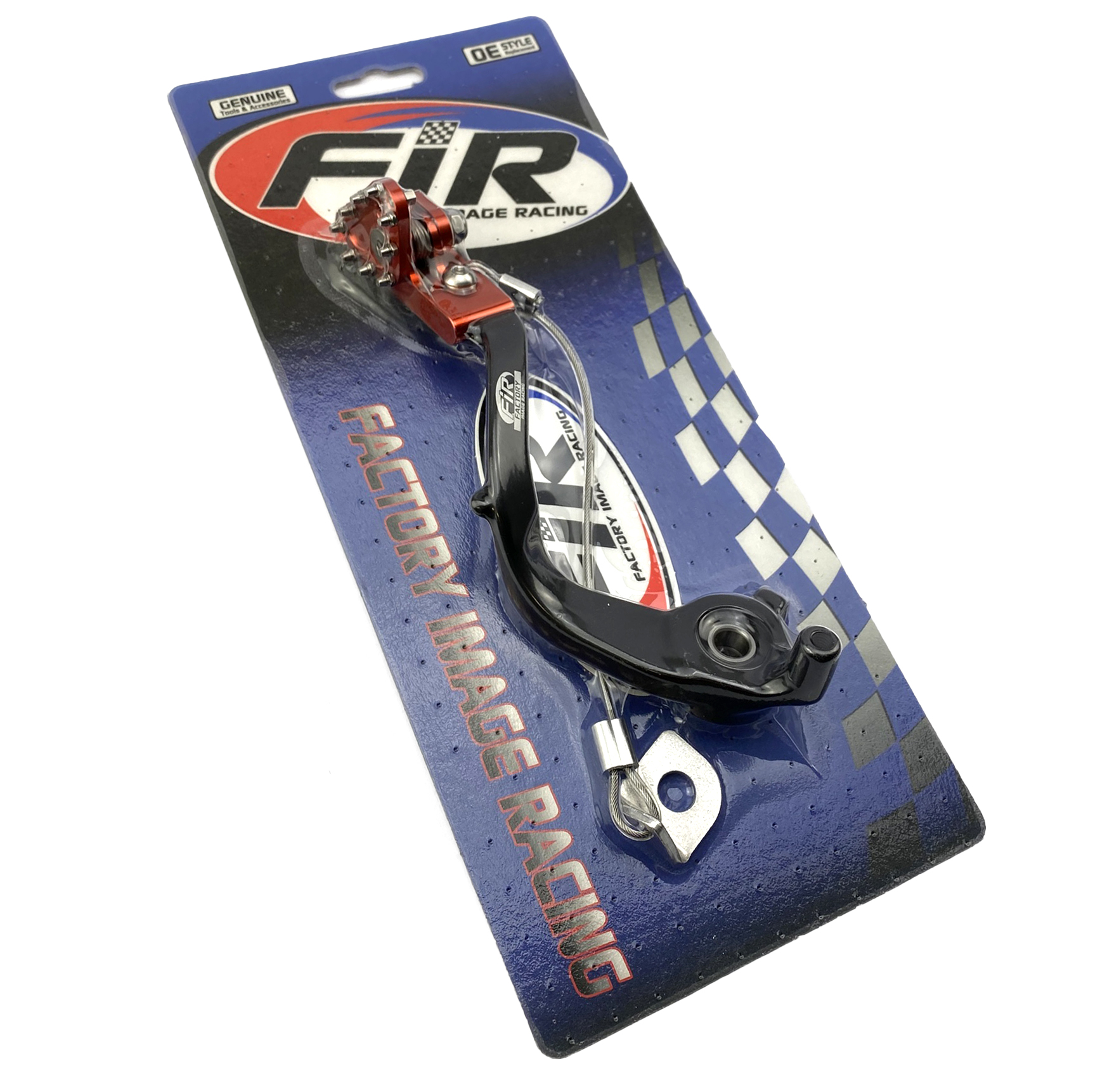 BRAKE PEDAL KTM 65 SX TC MC, FIR, BLACK, ORANGE TIP A40513050044 thumbnail 5