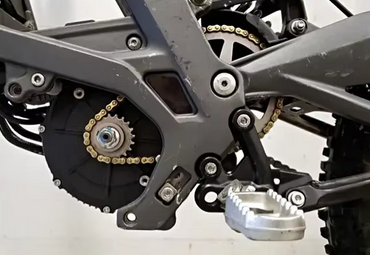 CHAIN 420 DRIVE CONVERSION KIT BELT ELIMINATOR SURRON ERIDE thumbnail 2