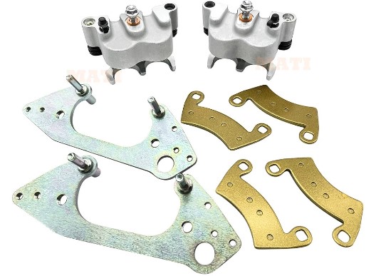 FRONT BRAKE CALIPER SET 19-22 POLARIS GENERAL RANGER 900 902D 1000 XP EPS 1912496 thumbnail 2