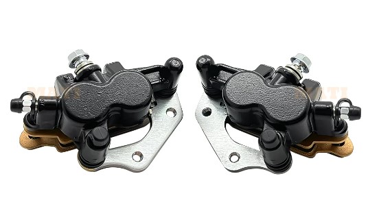 FRONT BRAKE CALIPER SET 2008-2014 KAWASAKI KFX450 43080-0056 43080-0057 43080-0091 image 1