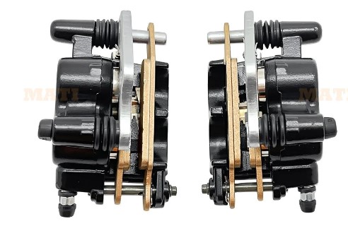 FRONT BRAKE CALIPER SET 2008-2014 KAWASAKI KFX450 43080-0056 43080-0057 43080-0091 thumbnail 3