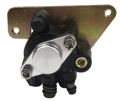 REAR BRAKE CALIPER WITH PADS 2003-2006 KAWASAKI KFX KSF 400 43080-S005 43080-S004 image 1