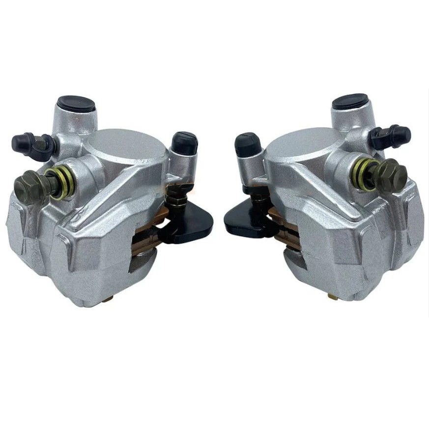 FRONT LEFT RIGHT BRAKE CALLIPERS 1997-2013 KAWASAKI PRAIRIE KVF 300 360 400 43080-5135 43080-5136 thumbnail 2