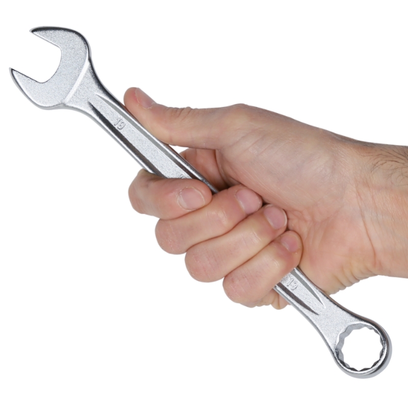 Combination Spanner Wrench Open Offset Ring Ends Chrome-Plated 10mm - Beta Tools 42 10 thumbnail 7