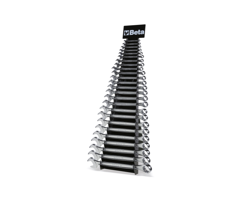 Combination Spanner Wrench Set with Sheet Metal Support 6mm - 32mm - Beta Tools 42/SP25 thumbnail 2