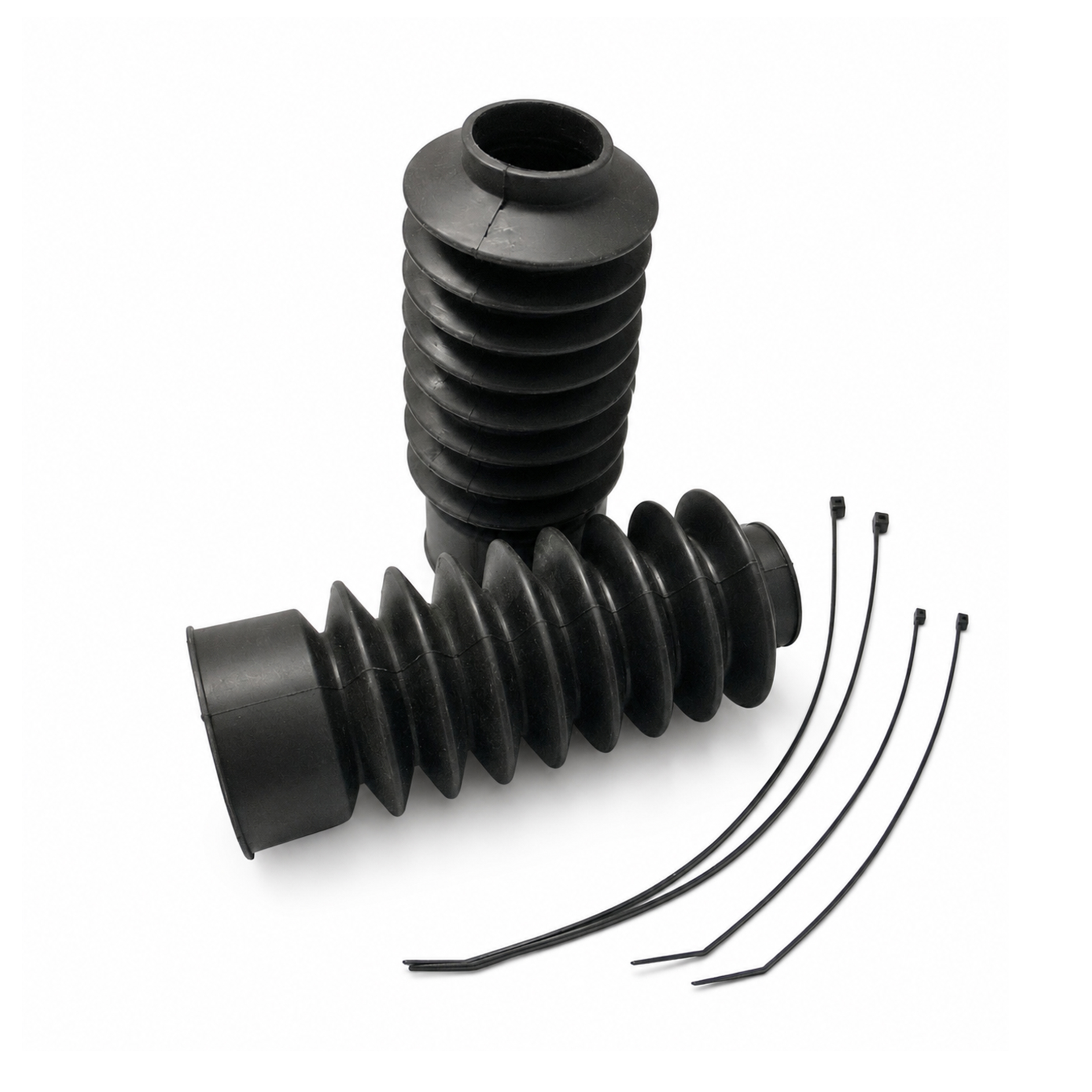 FORK GAITOR BOOTS 8 WAVE 200x41mm, Harley FXST, FXDWG & FXWG (41mm) K&L 15-1401, ROAD