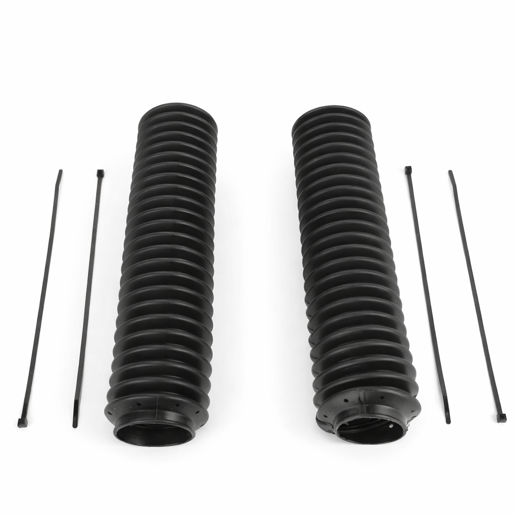 380mm FORK GAITERS BLACK thumbnail 2