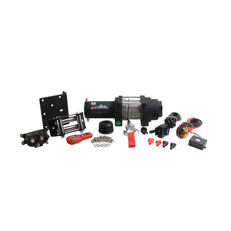 12V WINCH 3500LB/1550KG, ATV/UTV, STEEL CABLE, 4 BOLT, ARROWHEAD 431-01023 thumbnail 3