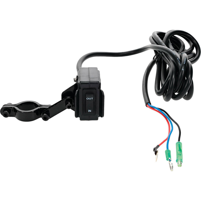 WINCH HANDLEBAR SWITCH ATV UTV UNIVERSAL 12V 431-01034 thumbnail 2