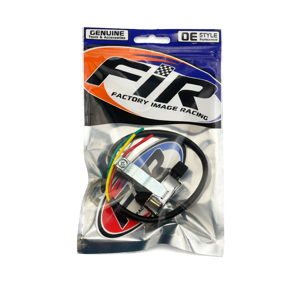 SWITCH LIGHT UNIVERSAL CLASSIC CHROME TOP 3 POSITION 3 WIRE 7/8 22.2mm HANDLEBAR thumbnail 4