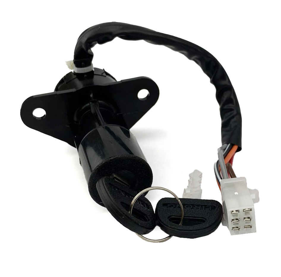 IGNITION SWITCH 6 WIRE LOCK WITH 2 KEYS SUZUKI GS125 thumbnail 4