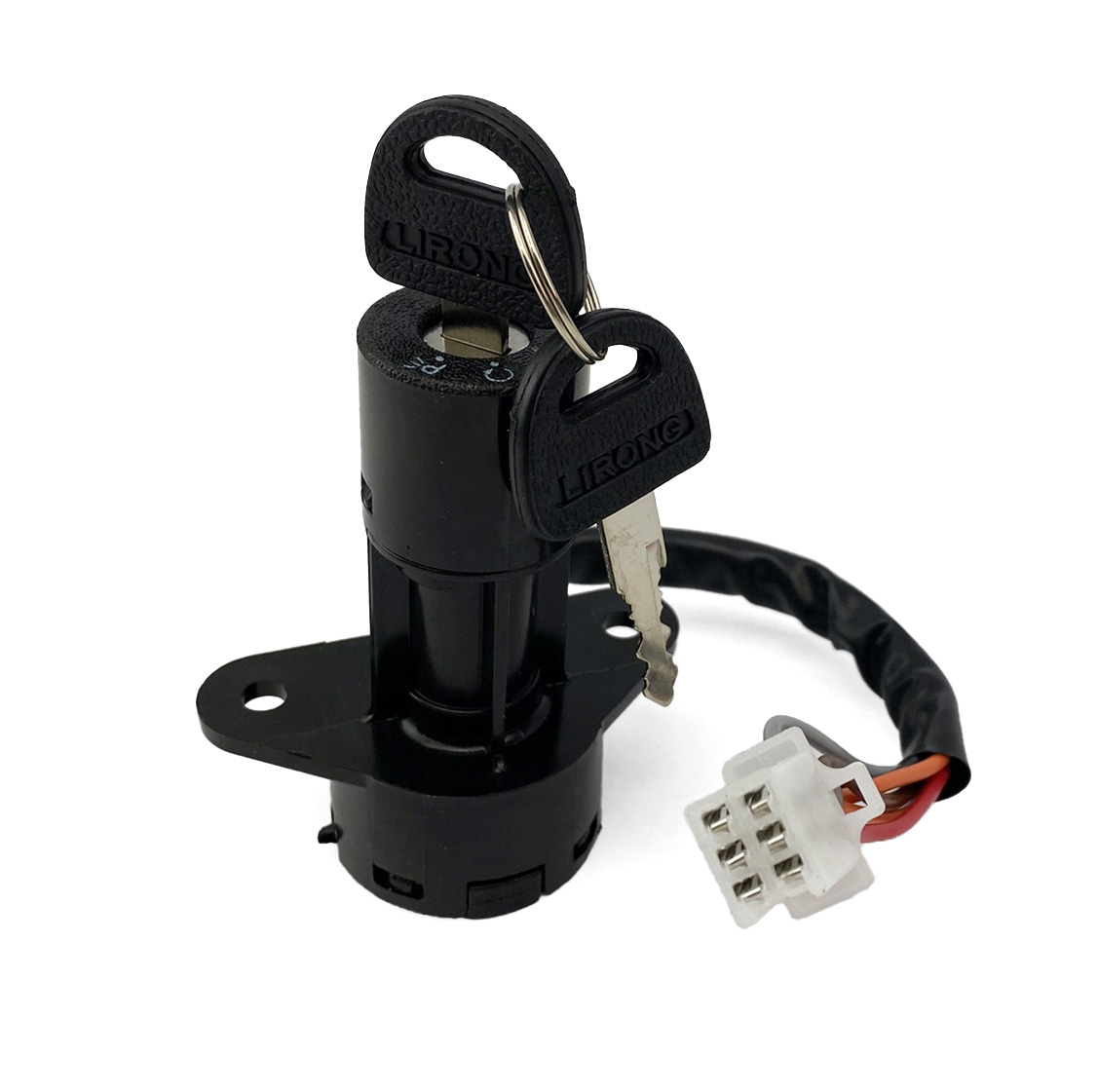 IGNITION SWITCH 6 WIRE LOCK WITH 2 KEYS SUZUKI GS125 image 1