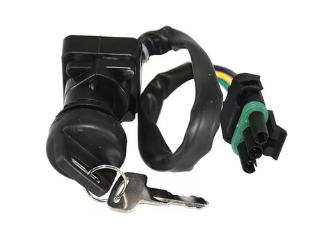 IGNITION KEY SWITCH 1999-2004 CAN-AM BOMBARDIER TRAXTER 500 image 1