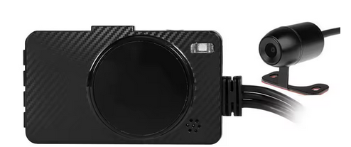 MOTORCYCLE DVR DASHCAM FRONT REAR VIEW DUAL CAMERA image 1