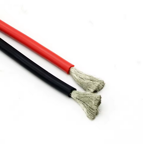 2 METER SILICON WIRE 8AWG HEATPROOF SILICONE 1 METER RED+1 METER BLACK BATTERY CABLE thumbnail 2