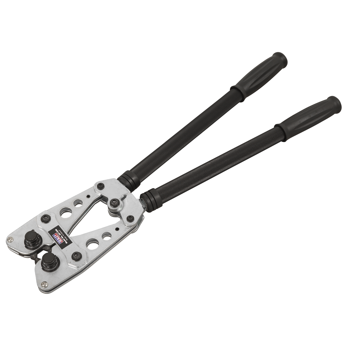 BATTERY COPPER TERMINAL ADJUSTABLE MANUAL CRIMPING TOOL HANDHELD 10-120mm2 image 1