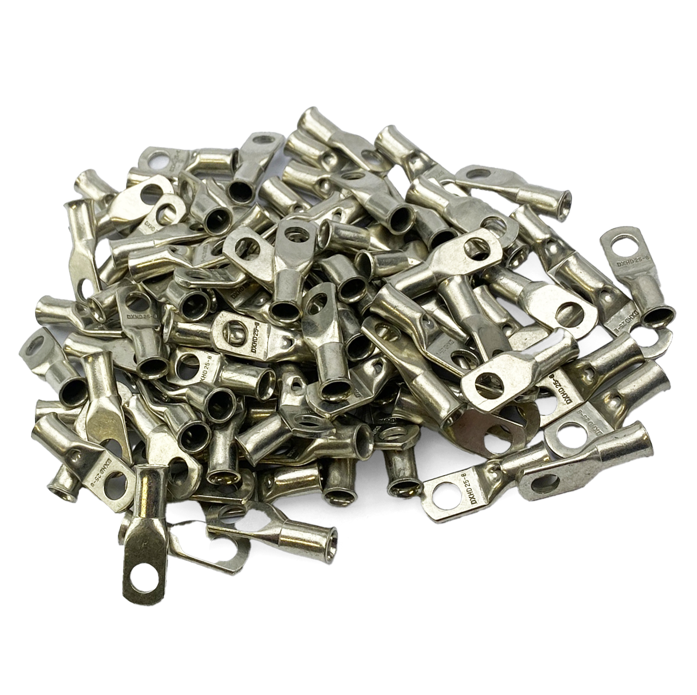 TRADE PACK 100 / 10mm RING TERMINAL COPPER 25mm2, TO SUIT CABLE OD 6.70mm thumbnail 4