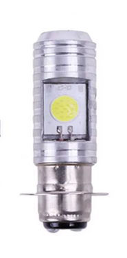 BULB LED 12V 35/36.5W P15D H6 1400LM 6000K Hi/LO BEAM LIGHT PACK-2 70023 image 1