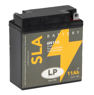 BATTERY 6N11A 6V 11Ah., MAINTENANCE FREE SEALED, MS 6N11A image 1