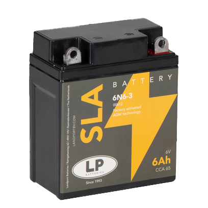 BATTERY 6N6-3 6V 10Ah., MAINTENANCE FREE SEALED, MS 6N6-3 image 1