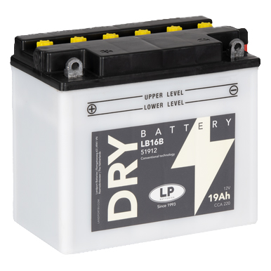 BATTERY LB16B 12V 10Ah DRY, LANDPORT MD LB16B, WITH ACID PACK image 1