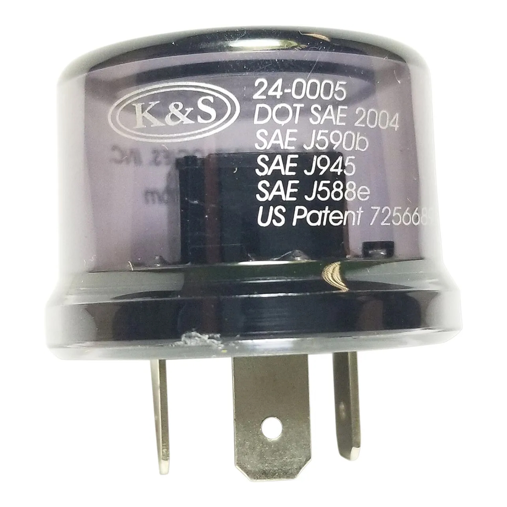 Flasher Relay IC Type, 3 Pole, K&S 24-0005 LED & STD BULBS