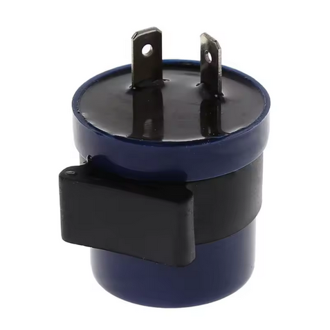 RELAY 12V 2 PIN LED BEEPER FLASHER TURN SIGNAL - BLUE thumbnail 3