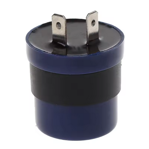 RELAY 12V 2 PIN LED BEEPER FLASHER TURN SIGNAL - BLUE image 1