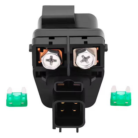 STARTER SOLENOID RELAY WITH GREEN 30AMP 2002-2007 SUZUKI LT-Z400 FUSE 31800-07G00 thumbnail 4