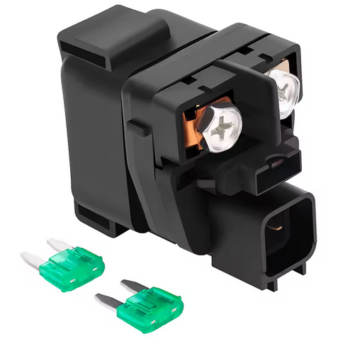 STARTER SOLENOID RELAY WITH GREEN 30AMP 2002-2007 SUZUKI LT-Z400 FUSE 31800-07G00 thumbnail 5
