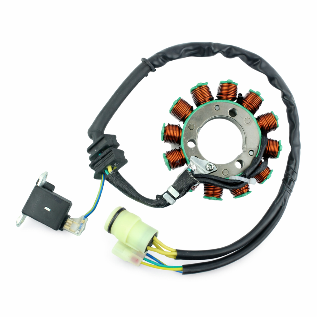 STATOR COIL 88-00 HONDA TRX 300 FOURTRAX 12-POLE 31120-HC4-014 31120-HC4-004 image 1