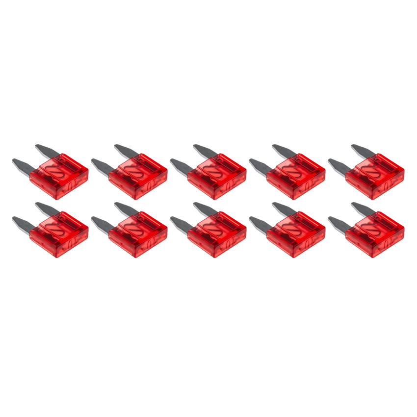 10 AMP. MINI FUSE PACK OF 10