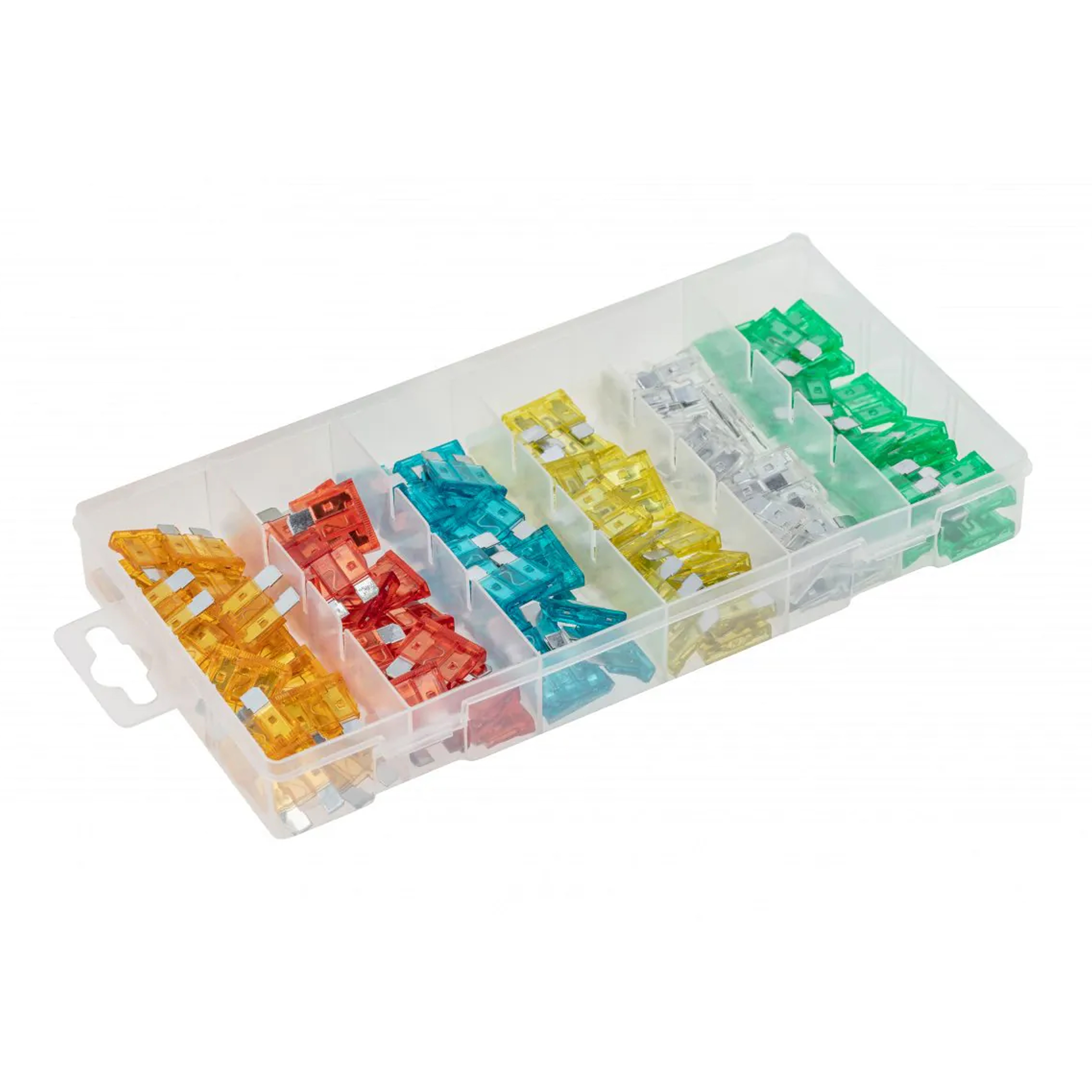 CAR FUSES MINI BLADE 120pc ASSORTED 5a-30a - TOOLZONE KDPAU303 thumbnail 2