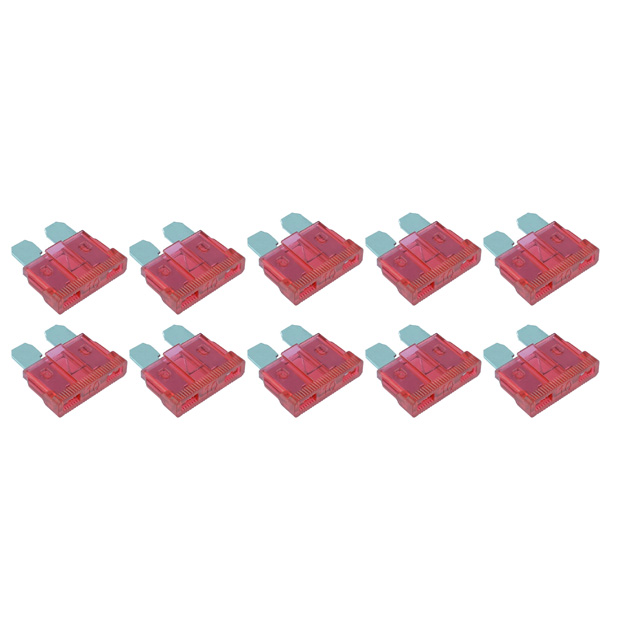 10 AMP. BLADE FUSE STD. PK10 image 1