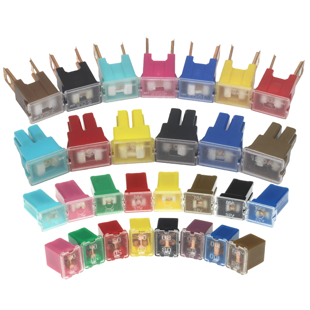 Pack of 2 Cartridge Fuses 90 Amp ATV UTV Female J Case Type thumbnail 3