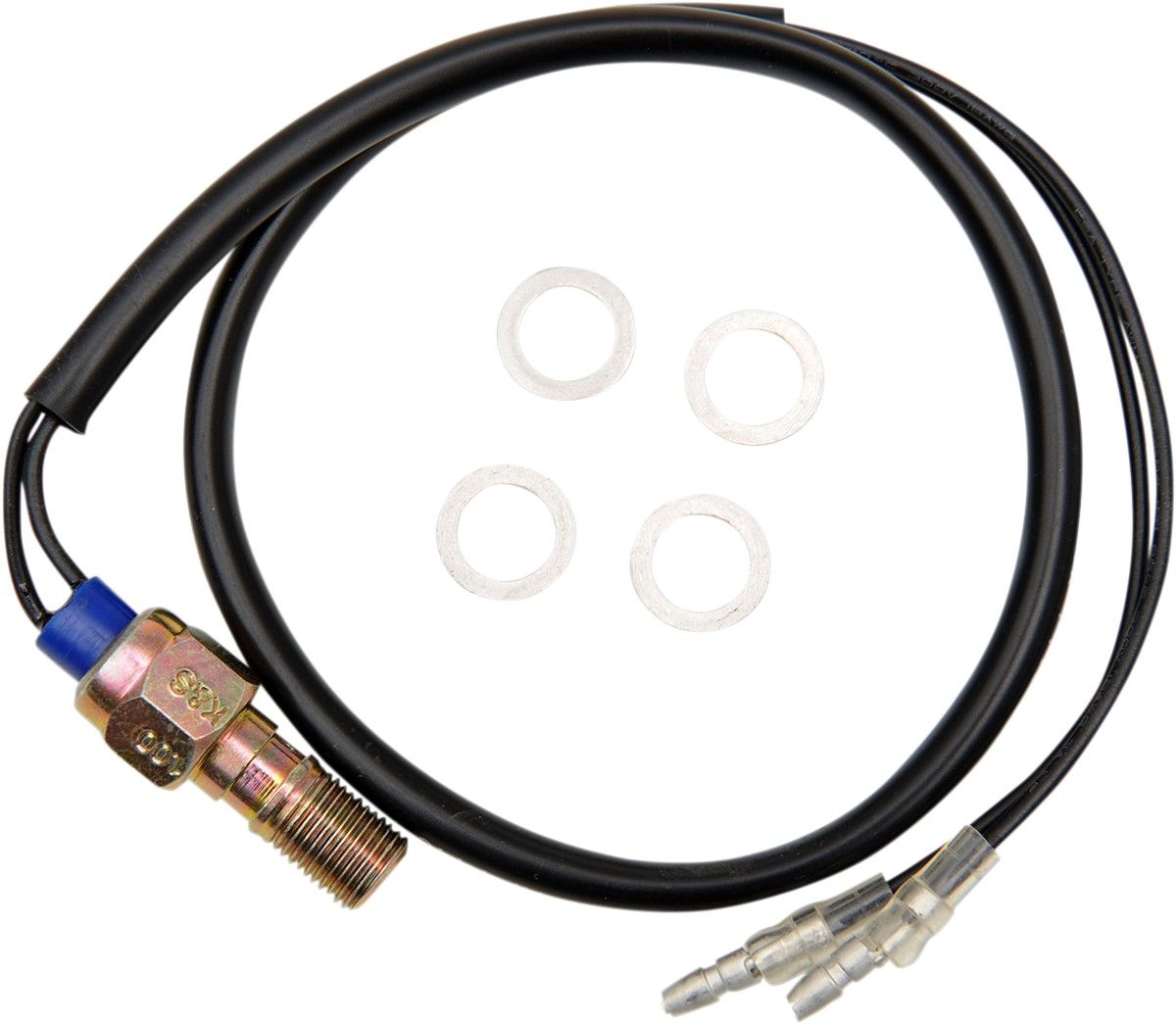 SWITCH BRAKE HYD. M10x1.00mm, K&S 12-0011B BLACK