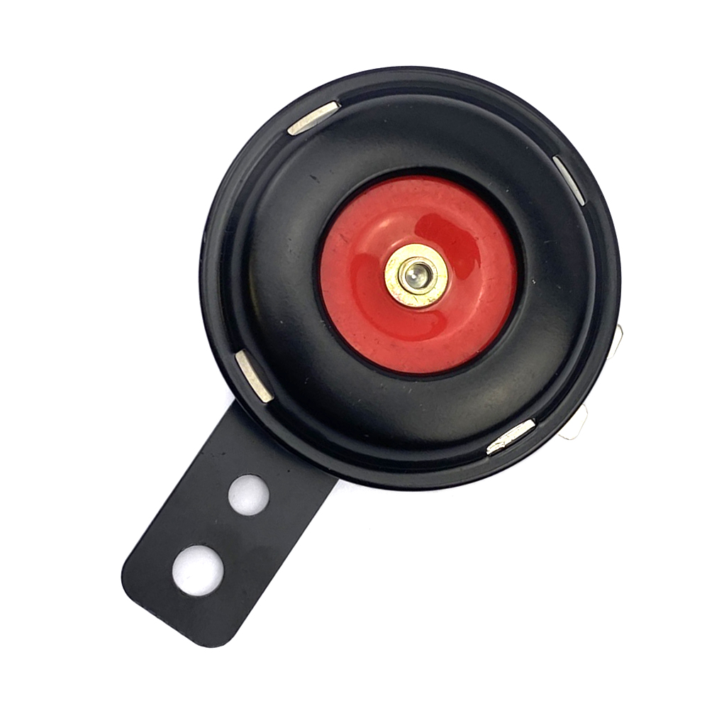 HORN 12V 65MM BLACK 105DB LOUD TONE UNIVERSAL BOLT-ON thumbnail 3