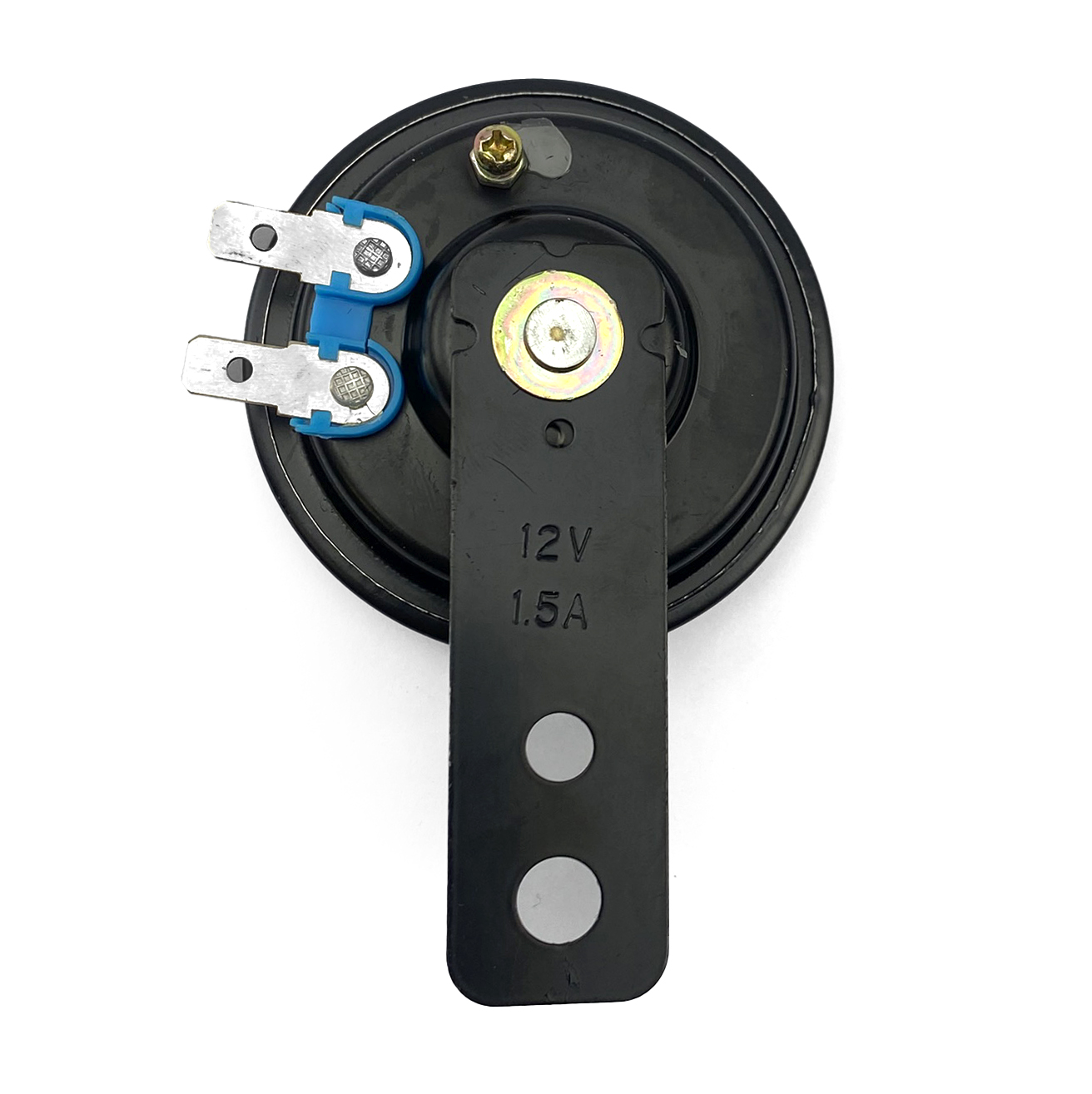 HORN 12V 65MM BLACK 105DB LOUD TONE UNIVERSAL BOLT-ON thumbnail 4