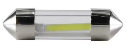 LED BULB FESTOON 12V WHITE 6000K 15W FESTOON 10mm x 42/43mm