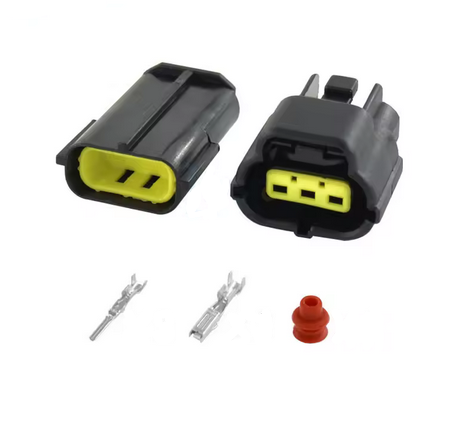 3-PIN SET WIRE CONNECTOR WATERPROOF WIRE PLUG MALE+FEMALE image 1