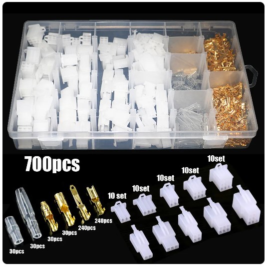 ELECTRICAL WIRE CONNECTOR BLOCK 700pcs KIT image 1