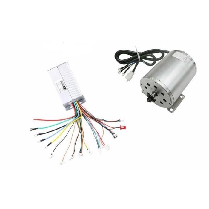 1800w/2.5hp 48V 50A ELECTRIC MOTOR KIT UNIVERSAL BUGGY BIKE QUAD MOTO DIY image 1