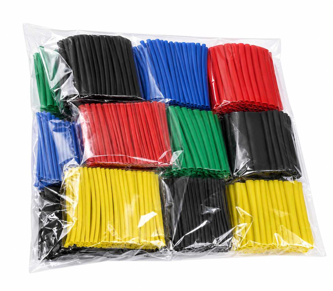 HEAT SHRINK TUBE KIT 530PC WIRE CABLE INSULATED POLYOLEFIN thumbnail 2