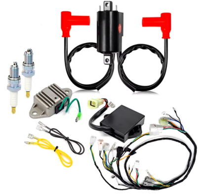 WIRING HARNESS IGNITION COIL CDI BOX REGULATOR KIT 1997-2001 YAMAHA BANSHEE 350 image 1