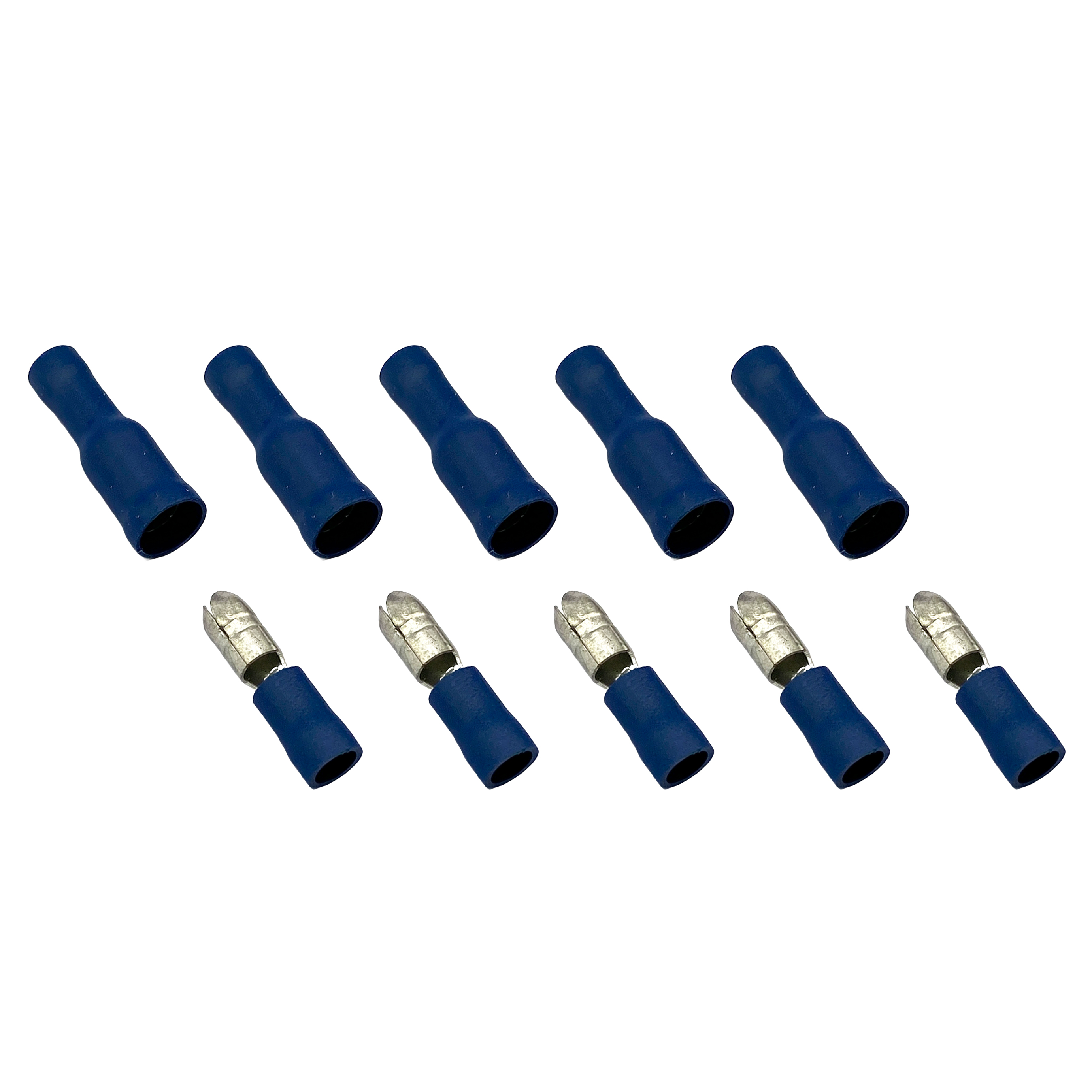 TERMINAL BLUE BULLETS 5 PAIRS image 1