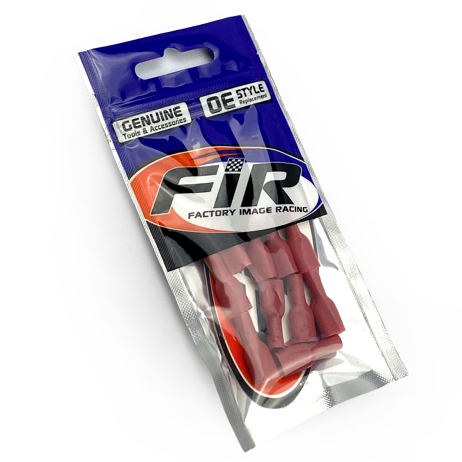 TERMINAL RED SPADE FEMALE PK10, PACK OF 10 / T6.3mm thumbnail 2