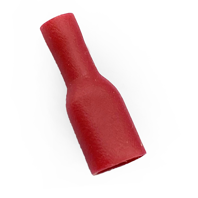 TERMINAL RED SPADE FEMALE PK10, PACK OF 10 / T6.3mm thumbnail 4