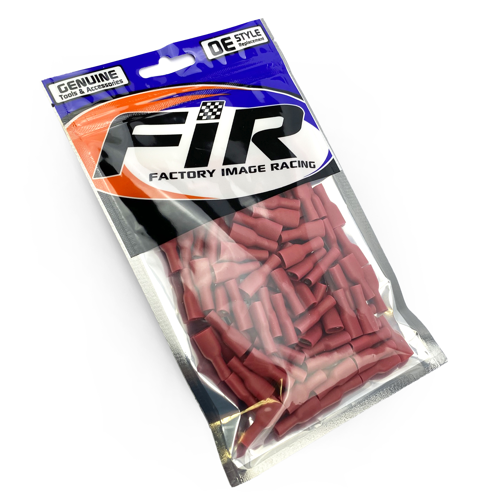 TERMINAL RED SPADE FEMALE P100, PACK OF 100 / T6.3mm, WT10 / thumbnail 2