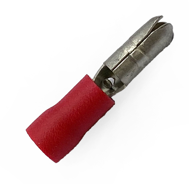 TERMINAL RED MALE BULLET, PACK / 10 thumbnail 4