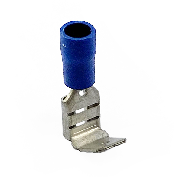 TERMINAL BLUE PIGGY BACK SPADE, PACK OF 100 / WT56 thumbnail 2
